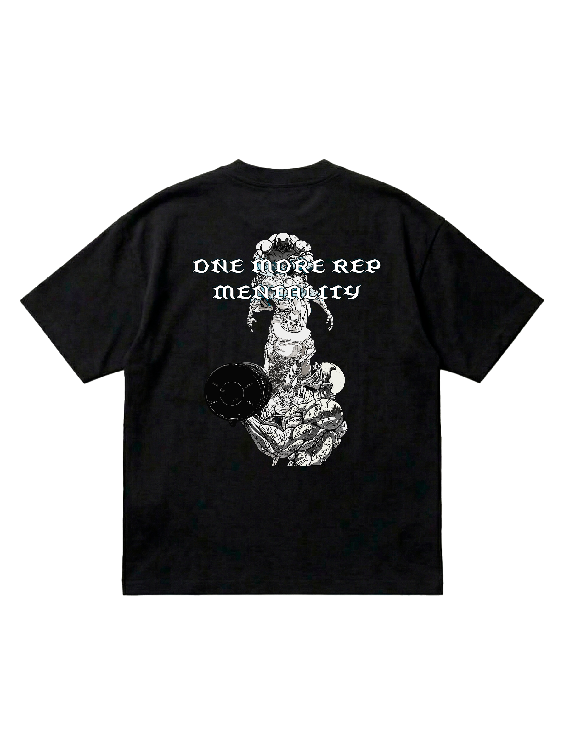 Футболка One more rep menality